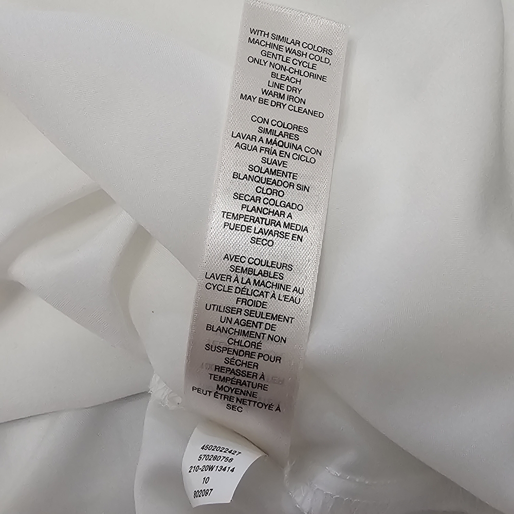 White Blouse size SMALL White House Black Market - Picture 7 of 10